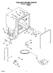 Diagram for 07 - Tub And Frame Parts