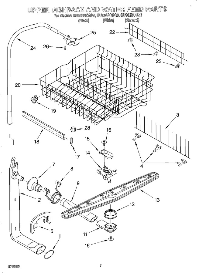 Diagram for GU980SCGQ0