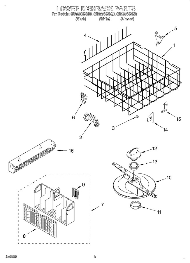 Diagram for GU980SCGQ0