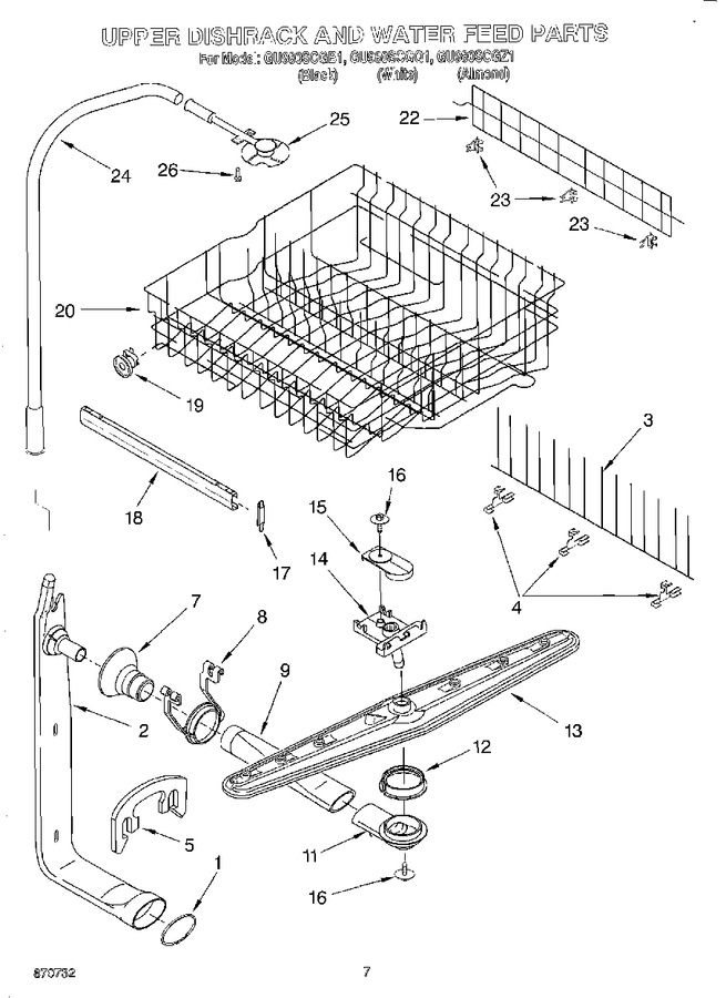 Diagram for GU980SCGB1