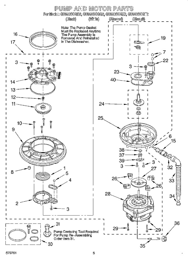 Diagram for GU980SCGZ2