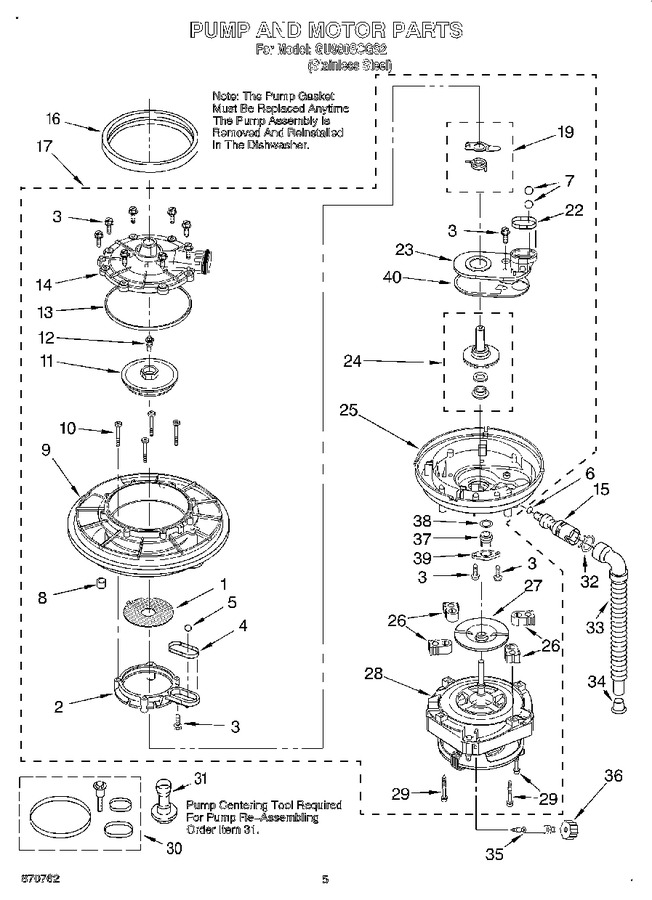 Diagram for GU980SCGS2