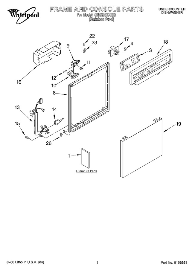 Diagram for GU980SCGS3