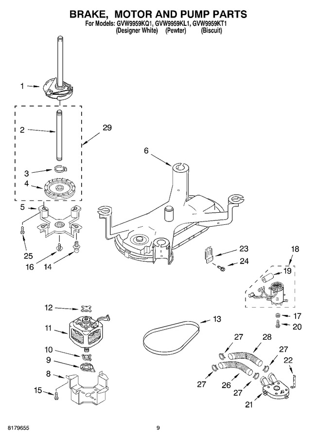 Diagram for GVW9959KT1