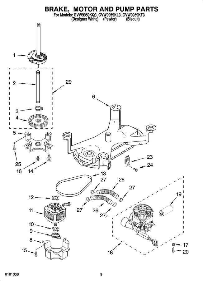 Diagram for GVW9959KT3