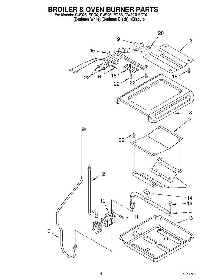 Diagram for GW395LEGB6