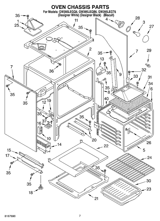 Diagram for GW395LEGB6