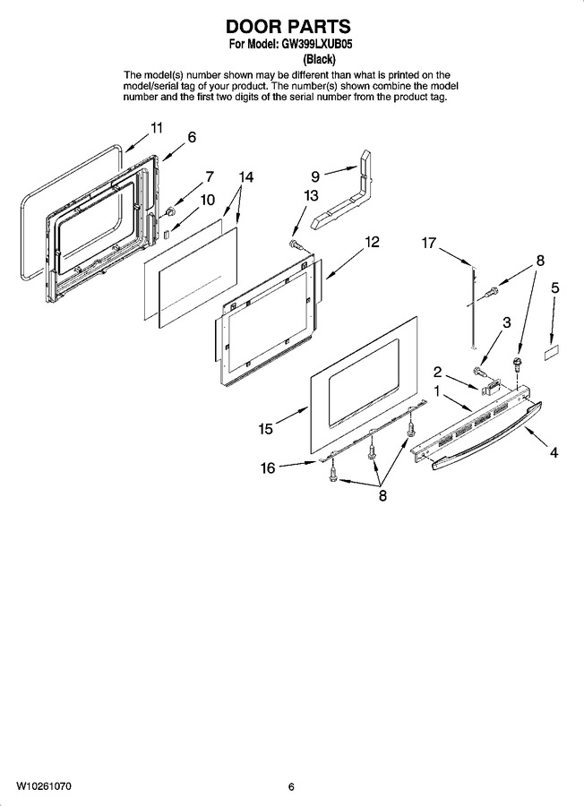 Diagram for GW399LXUB05