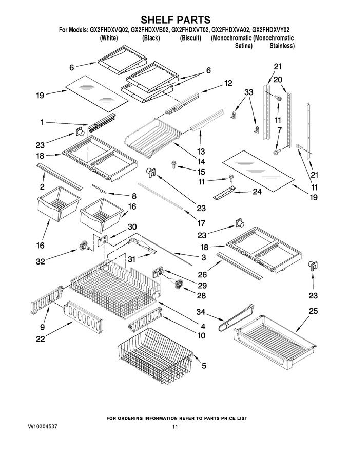 Diagram for GX2FHDXVQ02