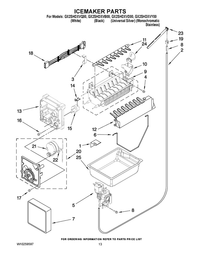 Diagram for GX2SHDXVD00