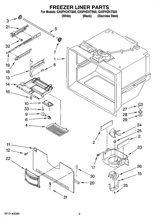 Diagram for GX5FHDXTS00