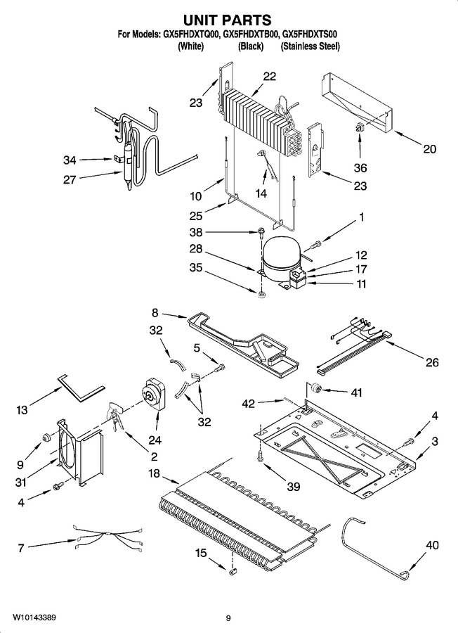 Diagram for GX5FHDXTS00