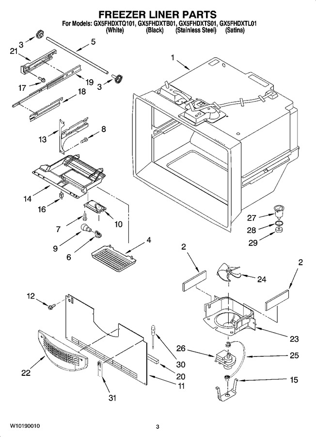 Diagram for GX5FHDXTL01