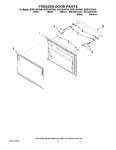 Diagram for 03 - Freezer Door Parts