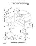 Diagram for 02 - Freezer Liner Parts