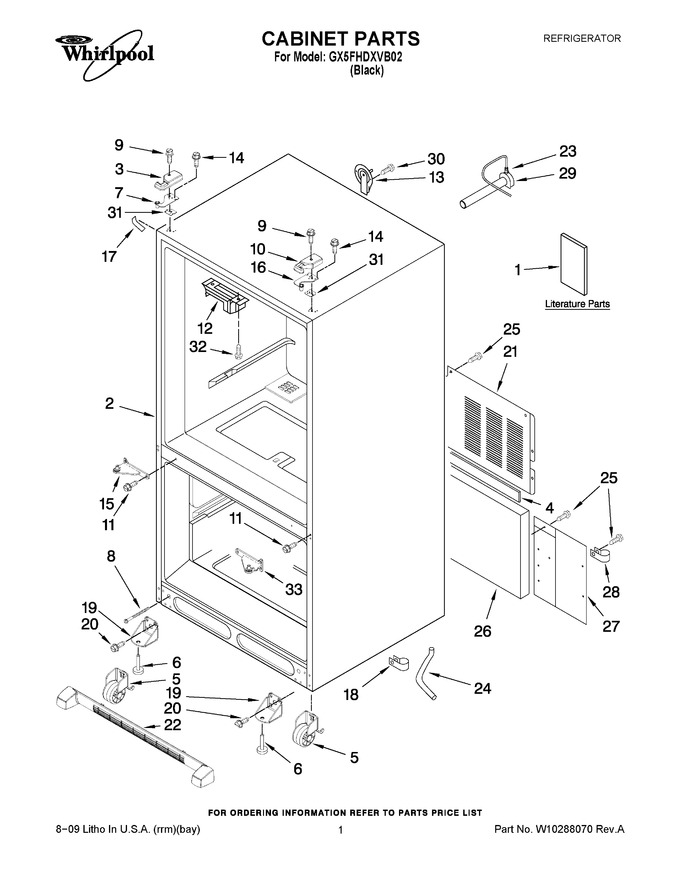 Diagram for GX5FHDXVB02