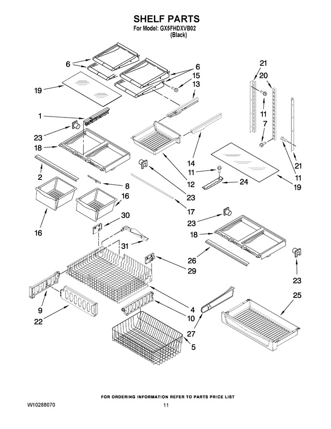 Diagram for GX5FHDXVB02