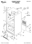 Diagram for 01 - Cabinet Parts