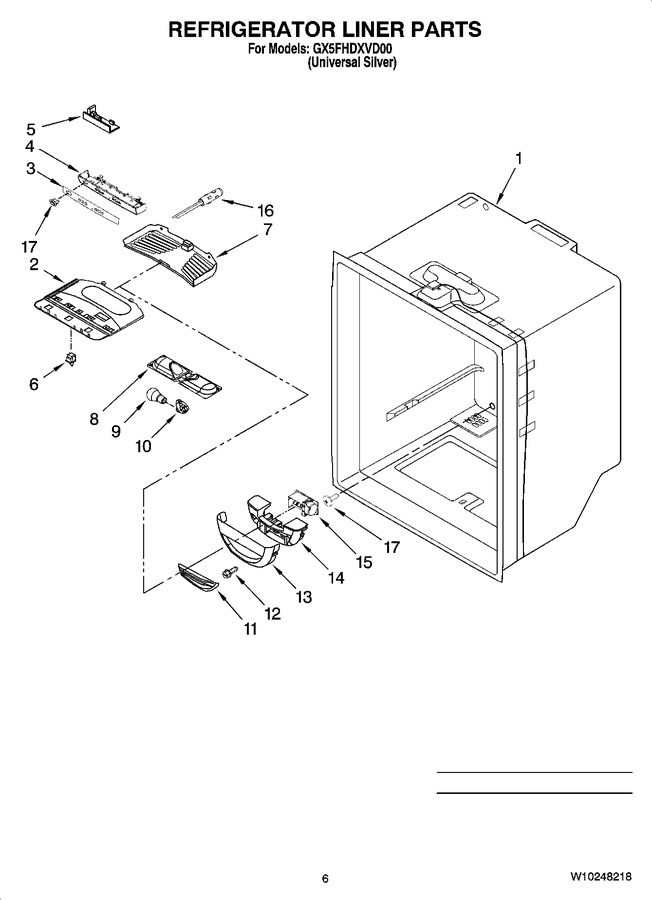 Diagram for GX5FHDXVD00