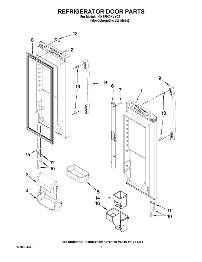 Diagram for GX5FHDXVY02