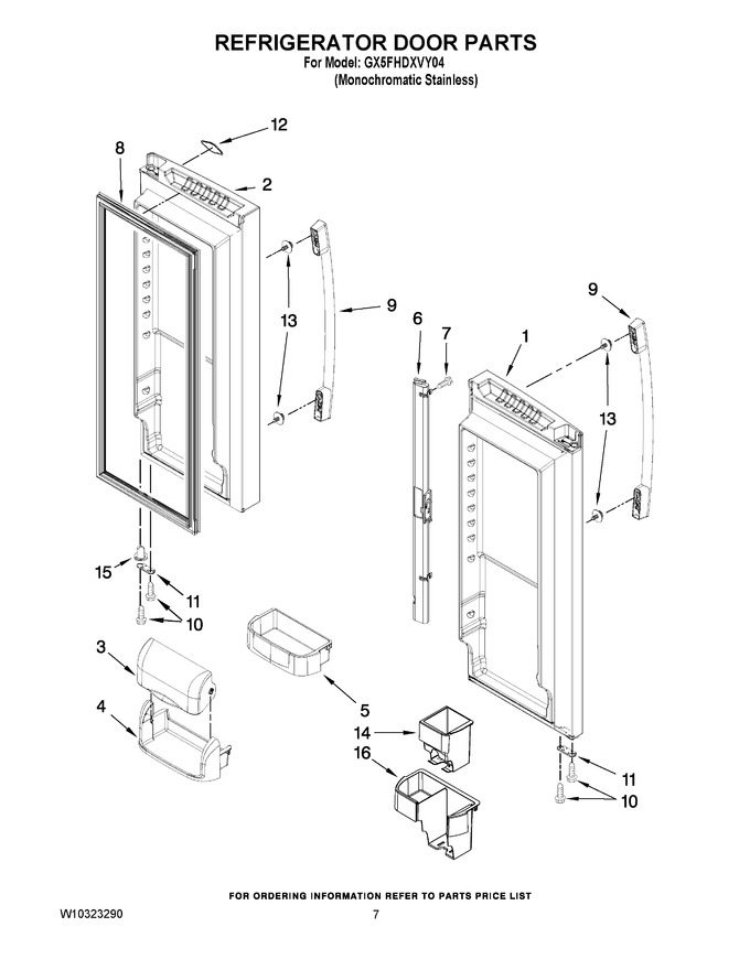 Diagram for GX5FHDXVY04