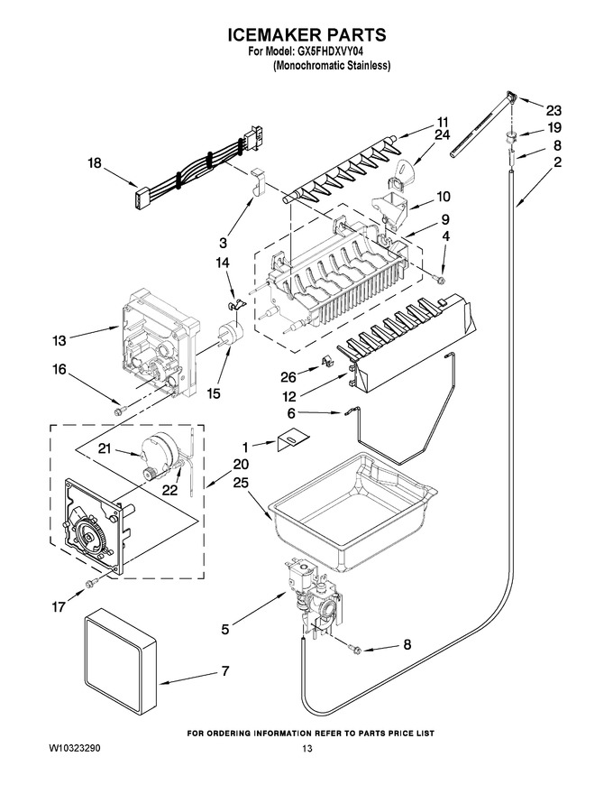 Diagram for GX5FHDXVY04