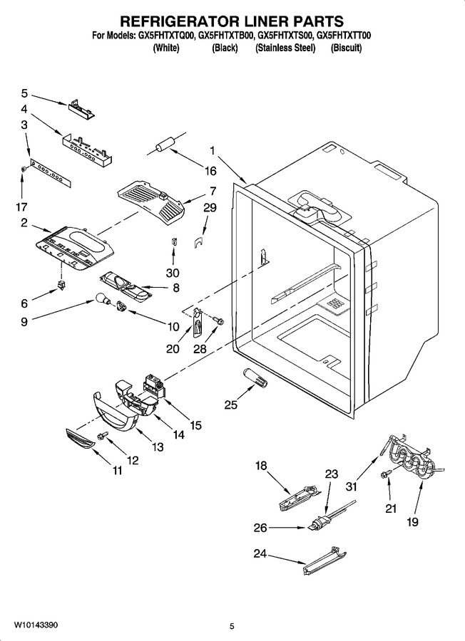 Diagram for GX5FHTXTS00