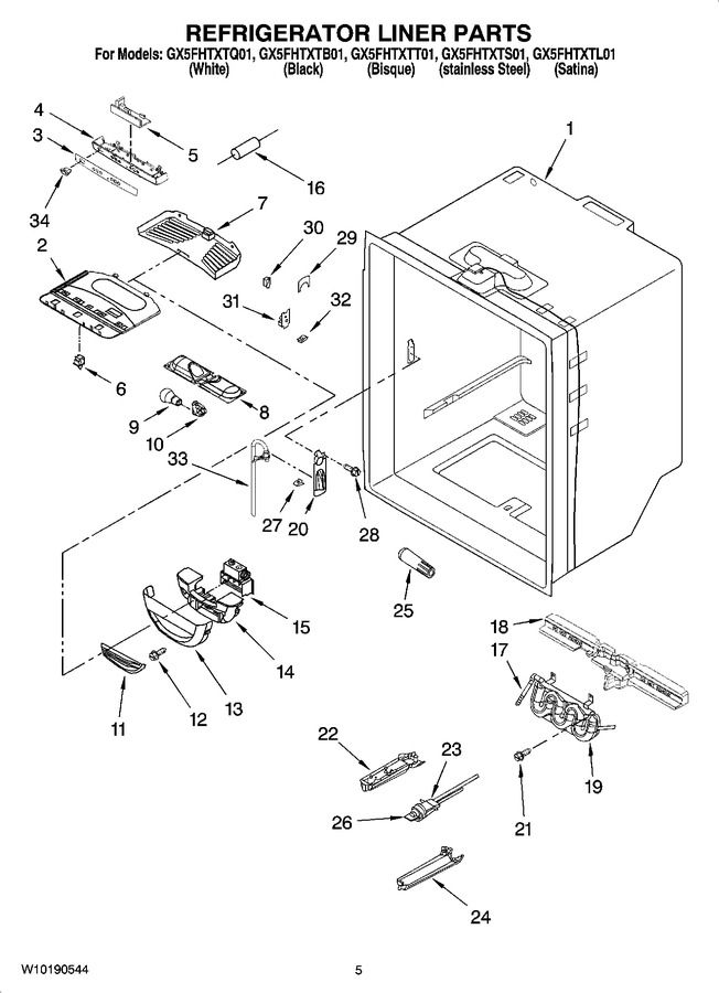 Diagram for GX5FHTXTL01