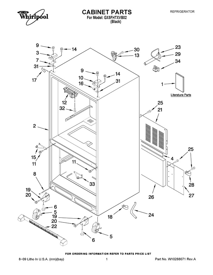 Diagram for GX5FHTXVB02