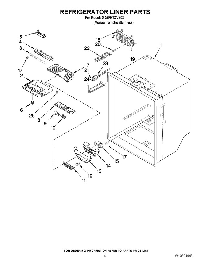 Diagram for GX5FHTXVY03