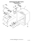 Diagram for 04 - Refrigerator Liner Parts