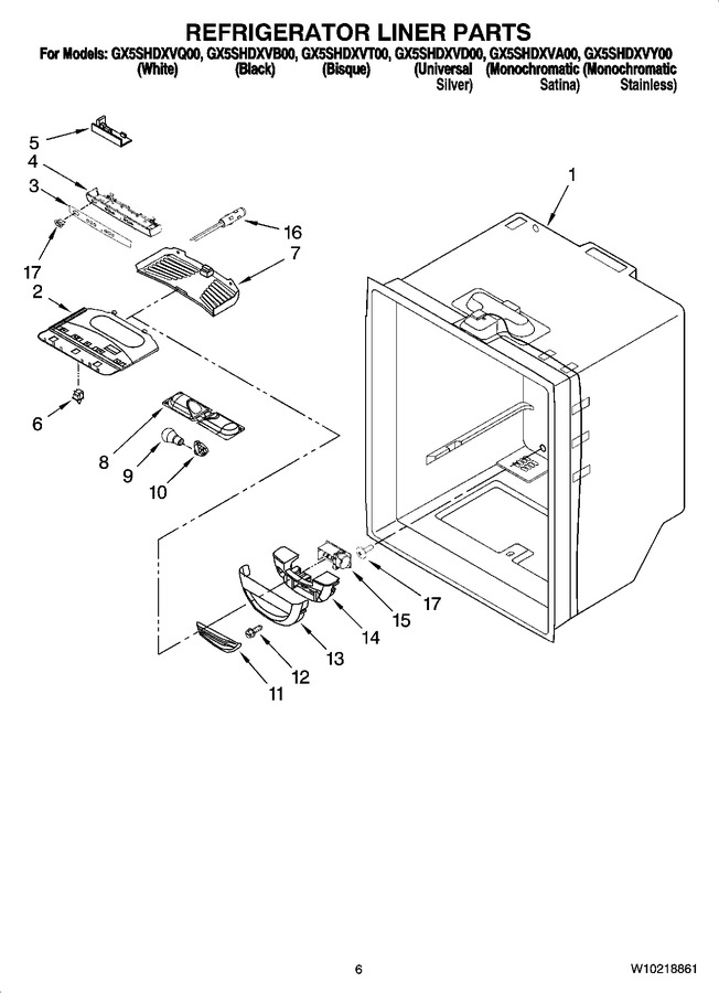 Diagram for GX5SHDXVQ00