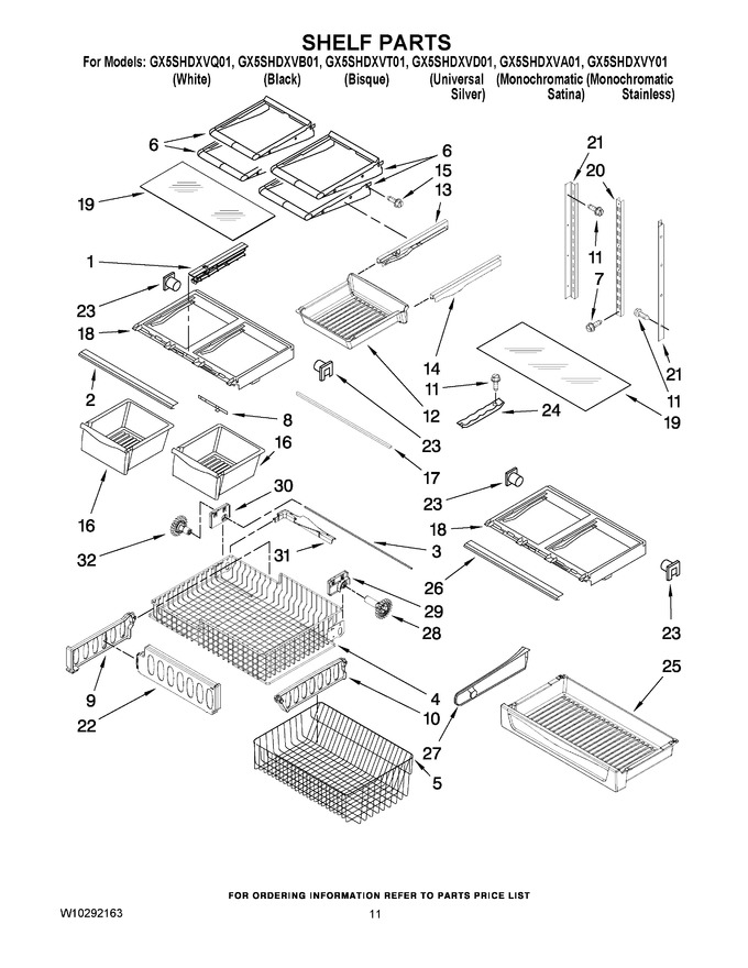 Diagram for GX5SHDXVB01