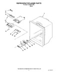 Diagram for 04 - Refrigerator Liner Parts