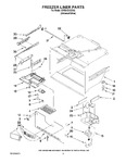 Diagram for 02 - Freezer Liner Parts