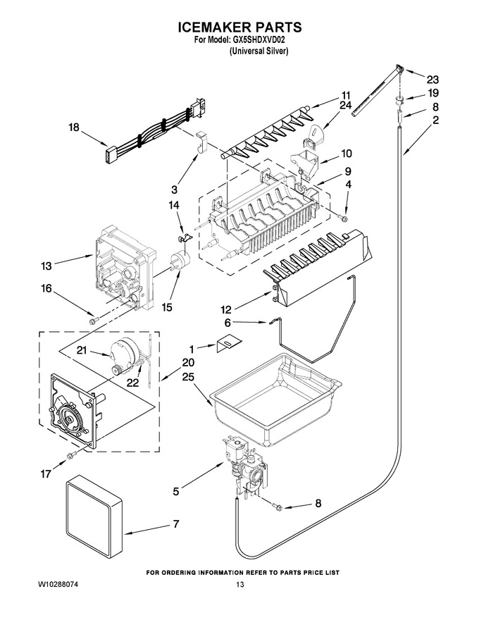 Diagram for GX5SHDXVD02