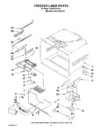 Diagram for 02 - Freezer Liner Parts