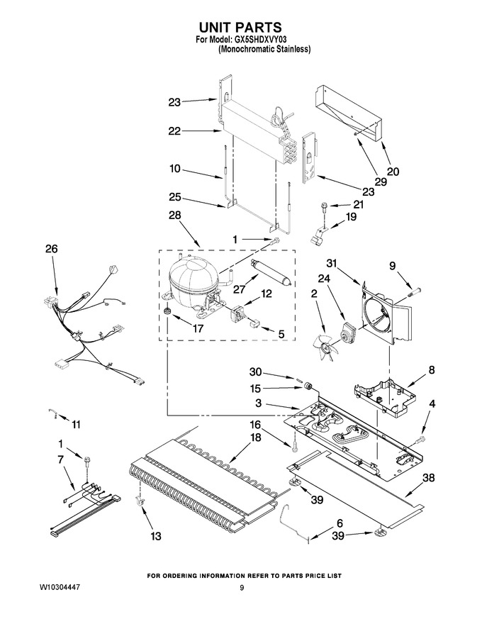 Diagram for GX5SHDXVY03