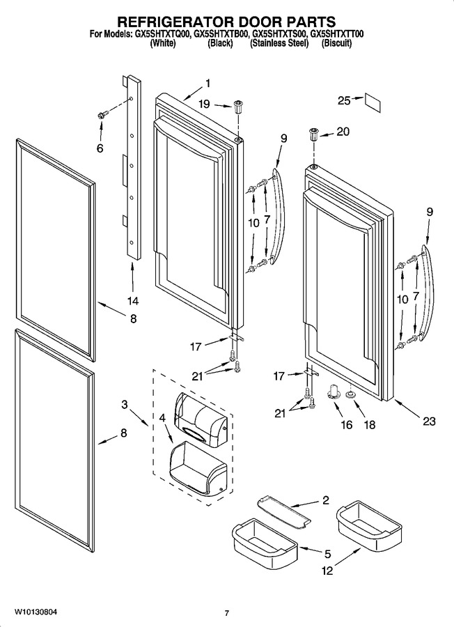 Diagram for GX5SHTXTS00