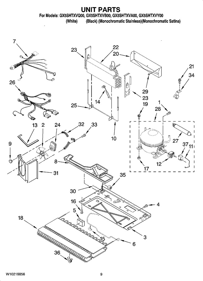 Diagram for GX5SHTXVQ00