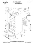 Diagram for 01 - Cabinet Parts