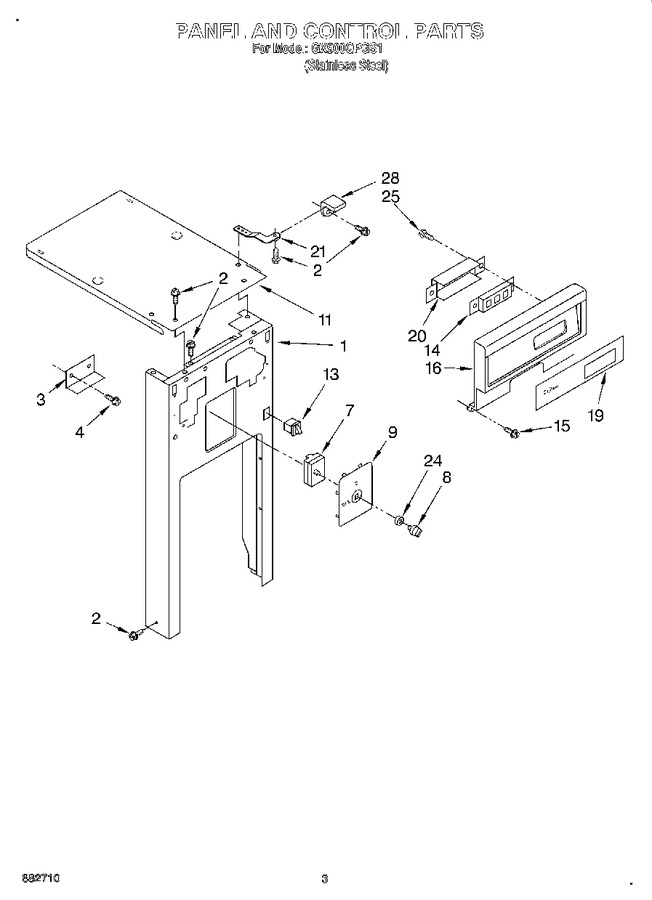 Diagram for GX900QPGS1