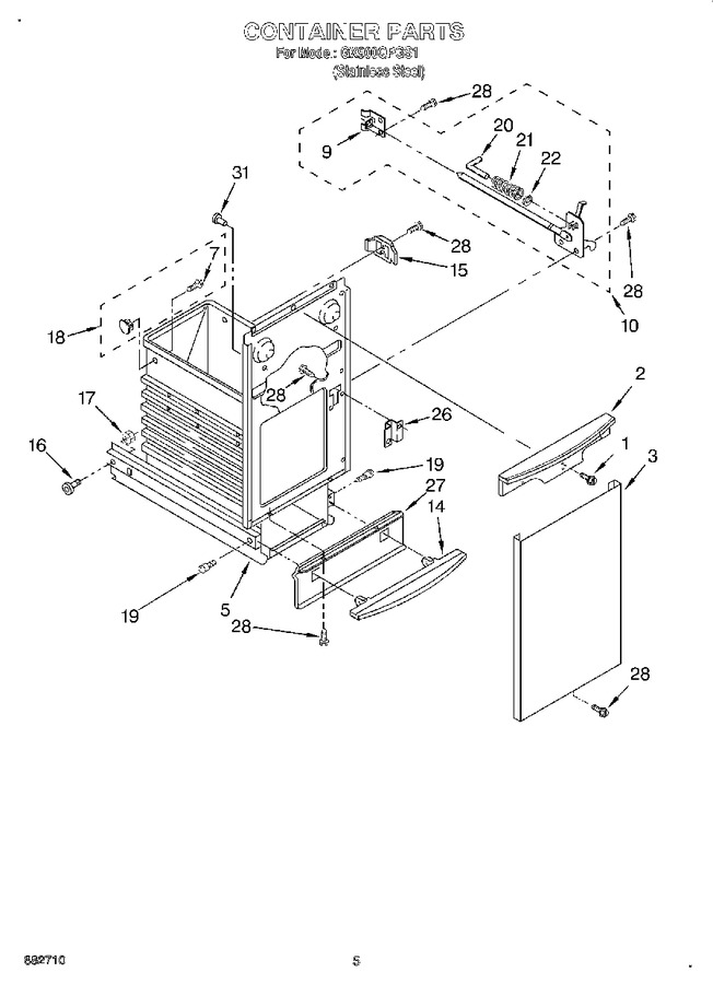 Diagram for GX900QPGS1