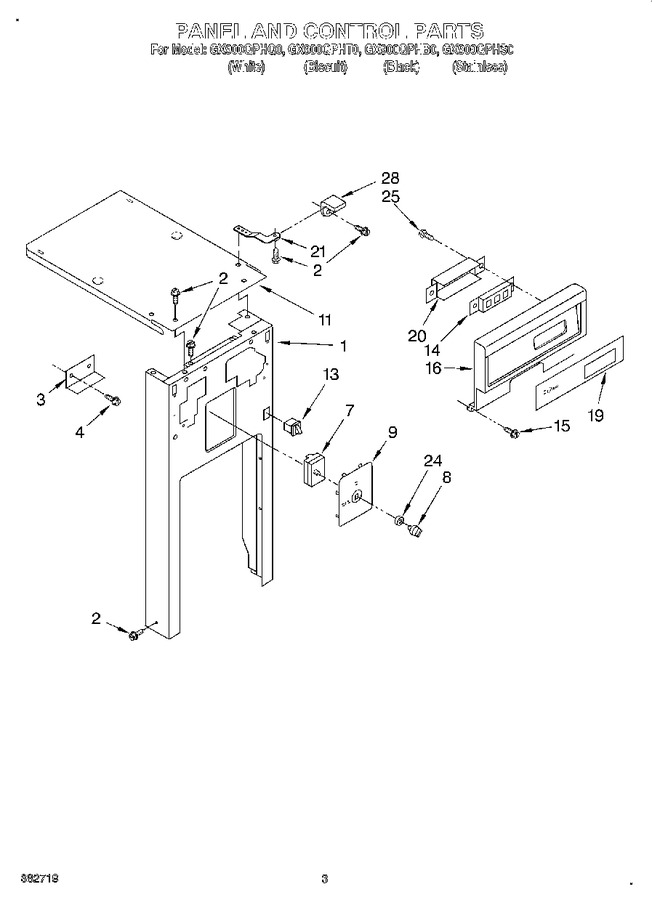 Diagram for GX900QPHB0