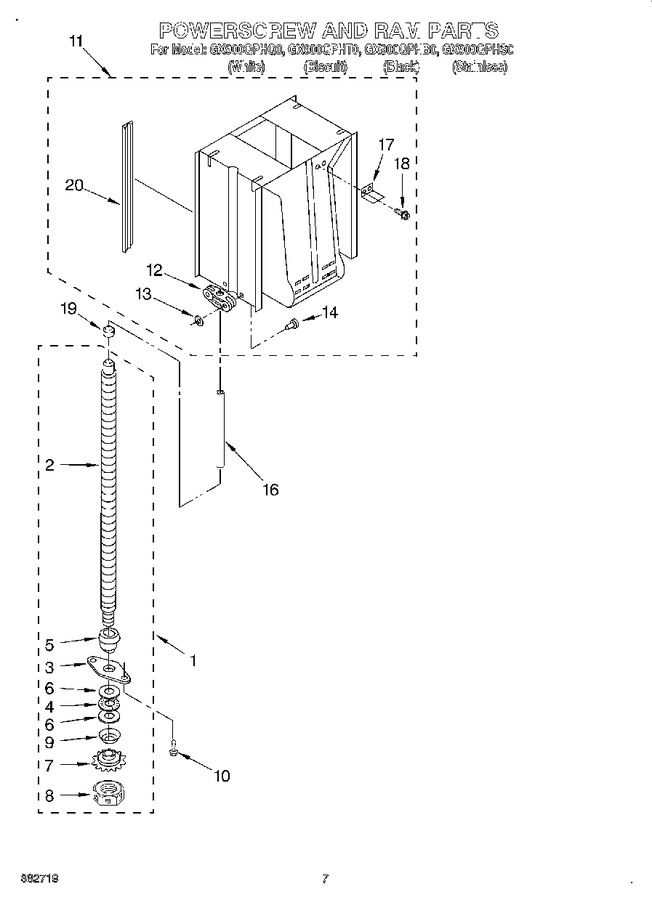 Diagram for GX900QPHB0