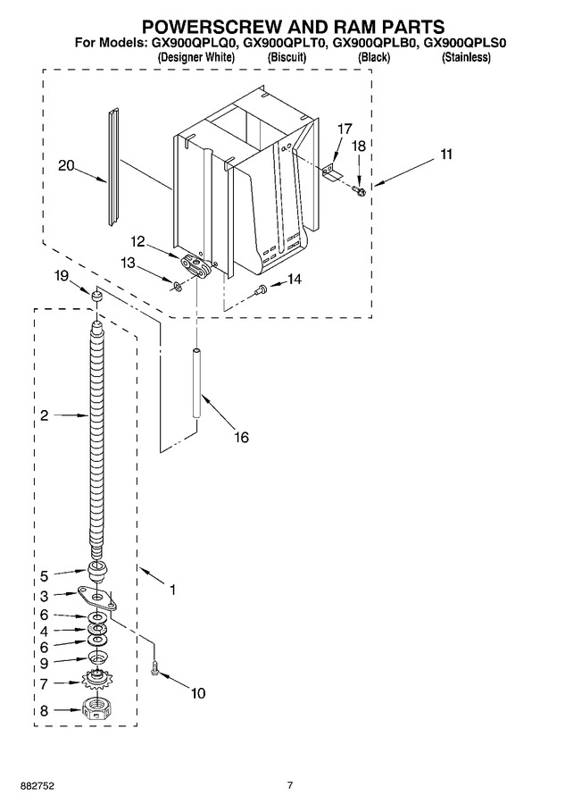 Diagram for GX900QPLB0