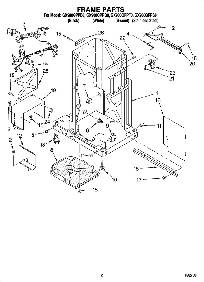 Diagram for GX900QPPQ0