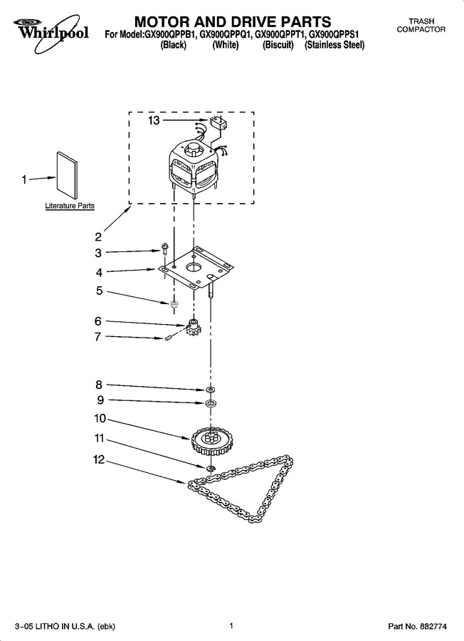 Diagram for GX900QPPT1