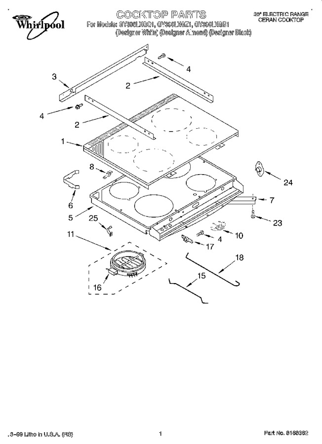 Diagram for GY396LXGB1