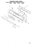 Diagram for 02 - Control Panel Parts